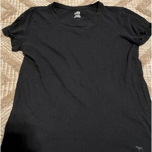 PINK basic black tshirt